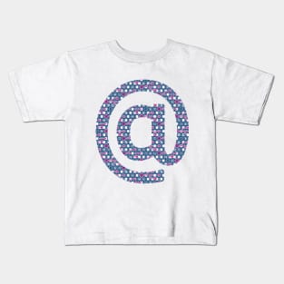 Geek Spirit Blue & Fuchsia Kids T-Shirt